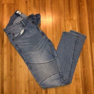 H&M biker jeans
